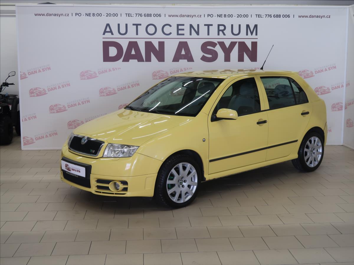 Škoda Fabia 1,9 TDI RS 96 kW PD - 1