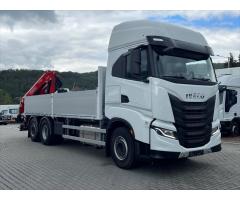 Iveco 13,0 IVECO X-WAY 280X53YPS 6x2 vč. valníku a ruky FASSI - 1