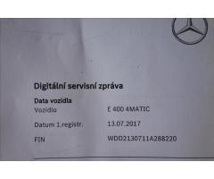 Mercedes-Benz Třídy E 400, ČR, 1 MAJ., 4MATIC. - 43