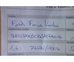 Ford Focus 1,6 i,ČR,1 MAJ.,SERVISNÍ KN. - 27