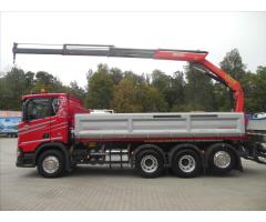 Scania R580, 8x4, Sklápěč S2, Palfinger PK19 - 31